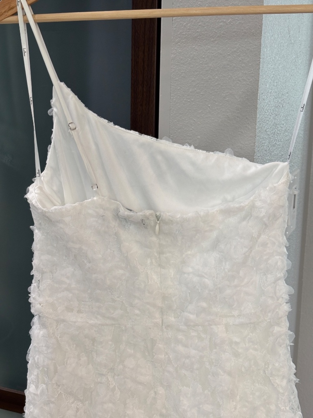 Lulus Stunning Destiny One-Shoulder High Low Dress - White Size S - Picture 8 of 14